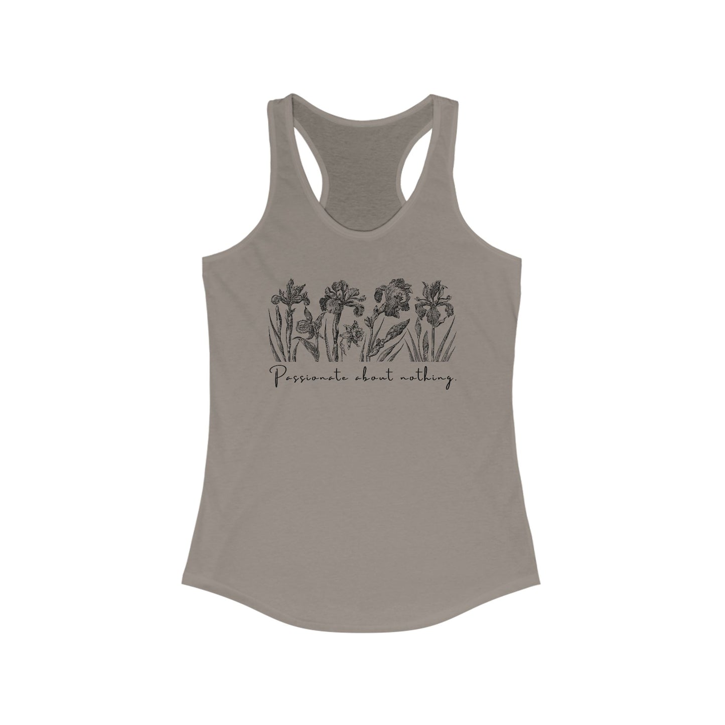 Passionate About Nothing - Women's Racerback Tank