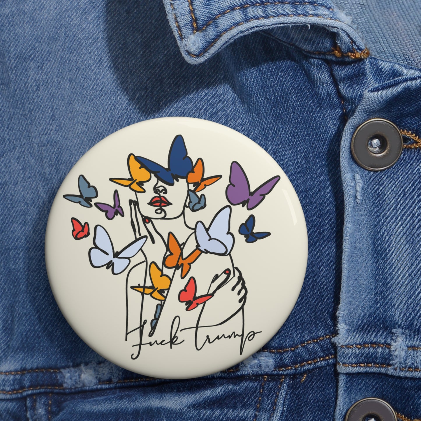 Subtle Statement - Political Pin Buttons