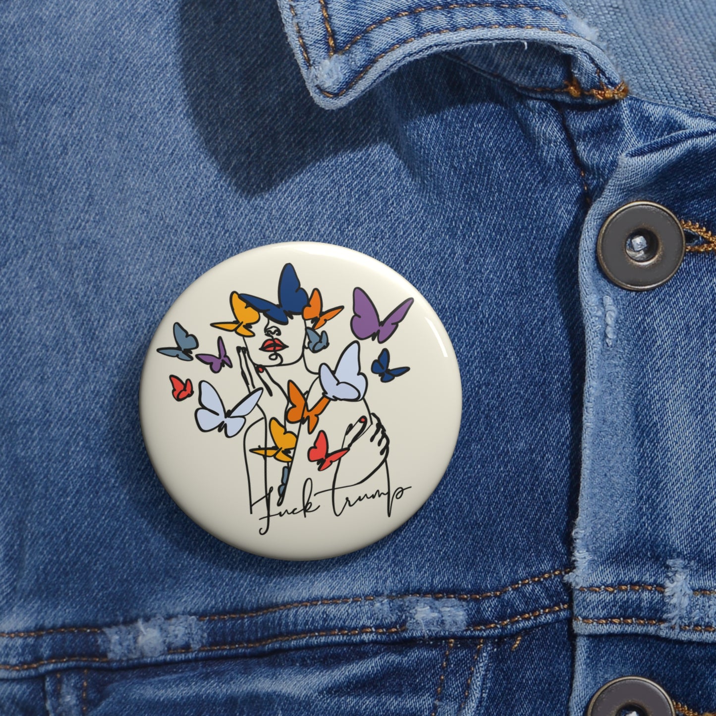 Subtle Statement - Political Pin Buttons