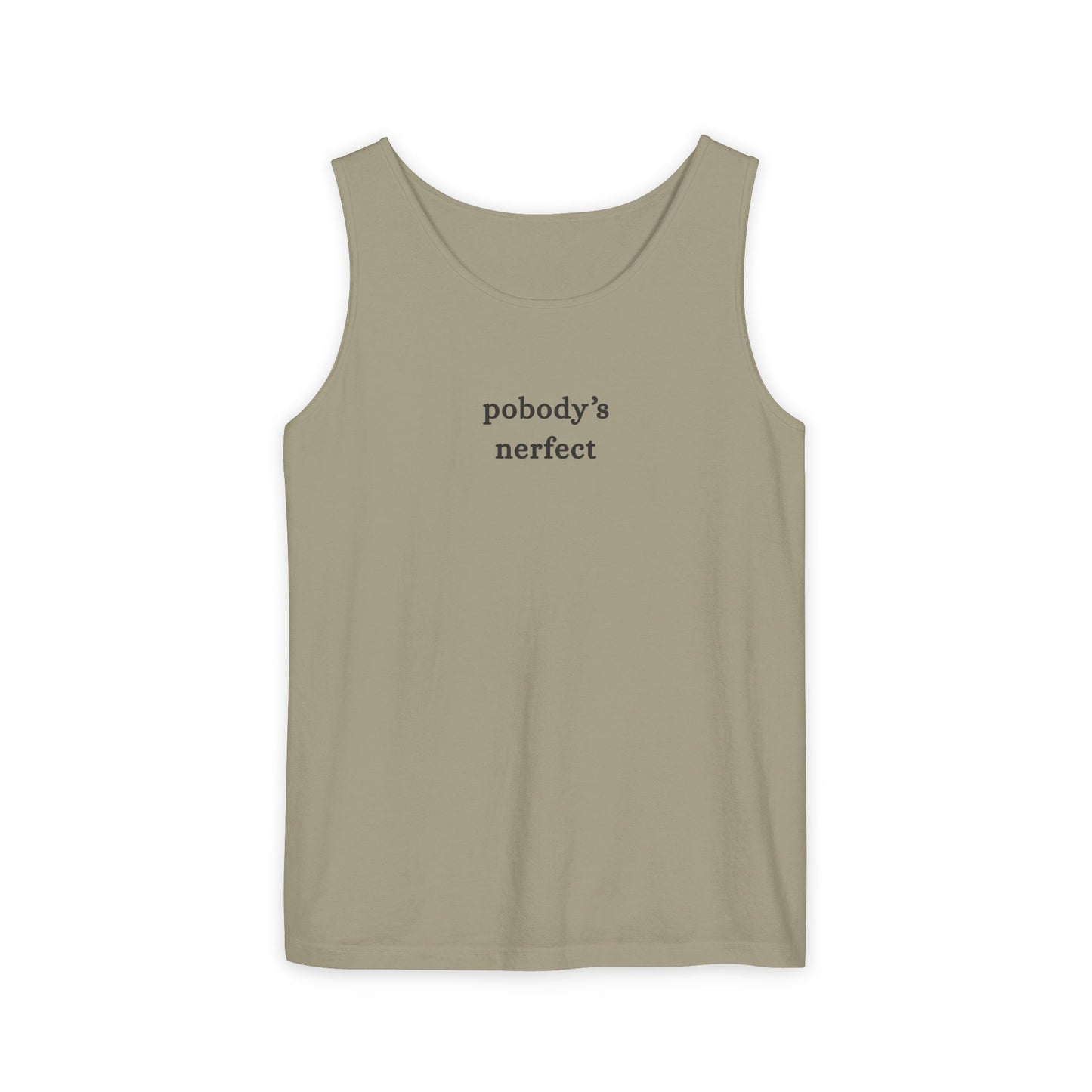 Pobody's Nerfect - Unisex Jersey Tank Top