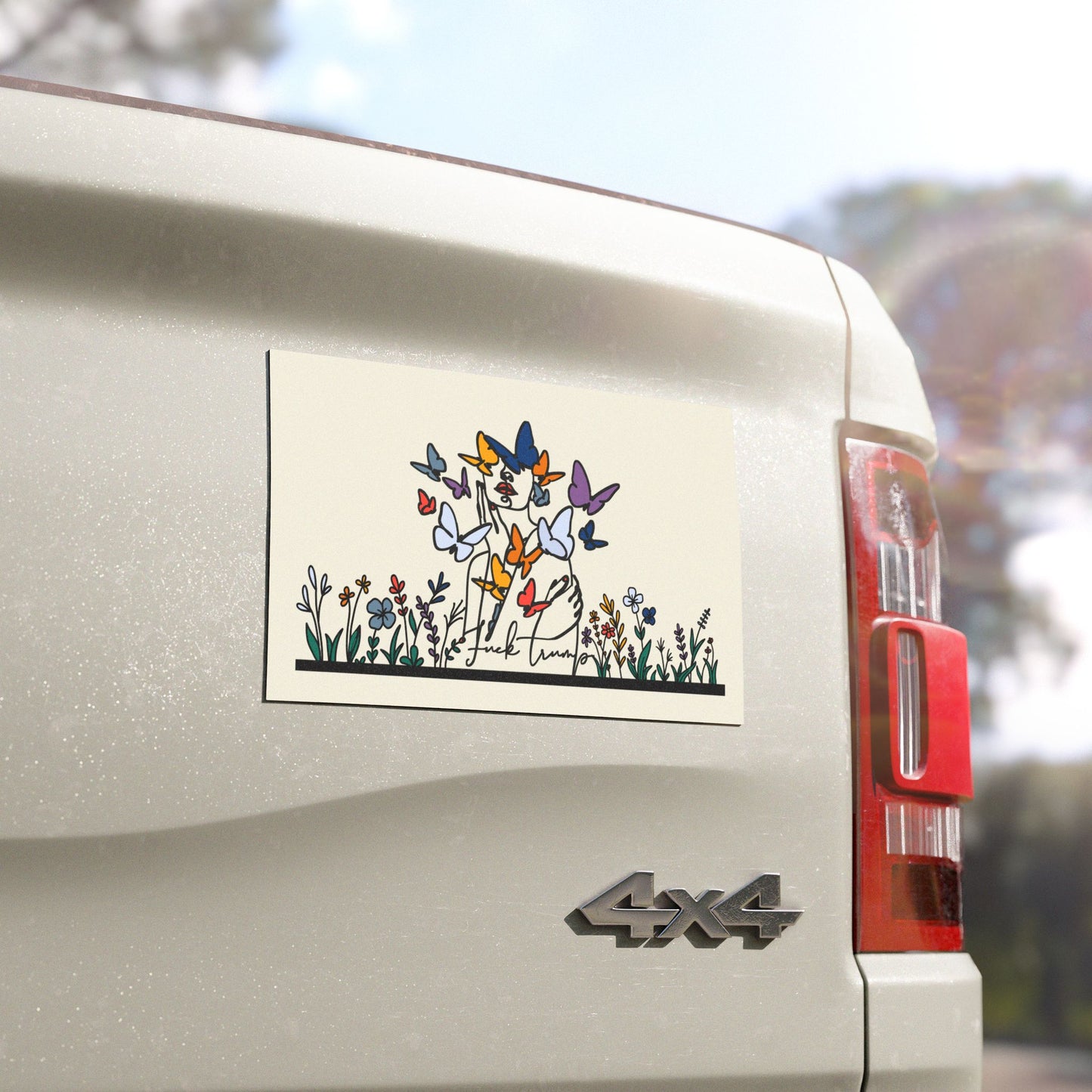 Subtle Statement - Car Magnet