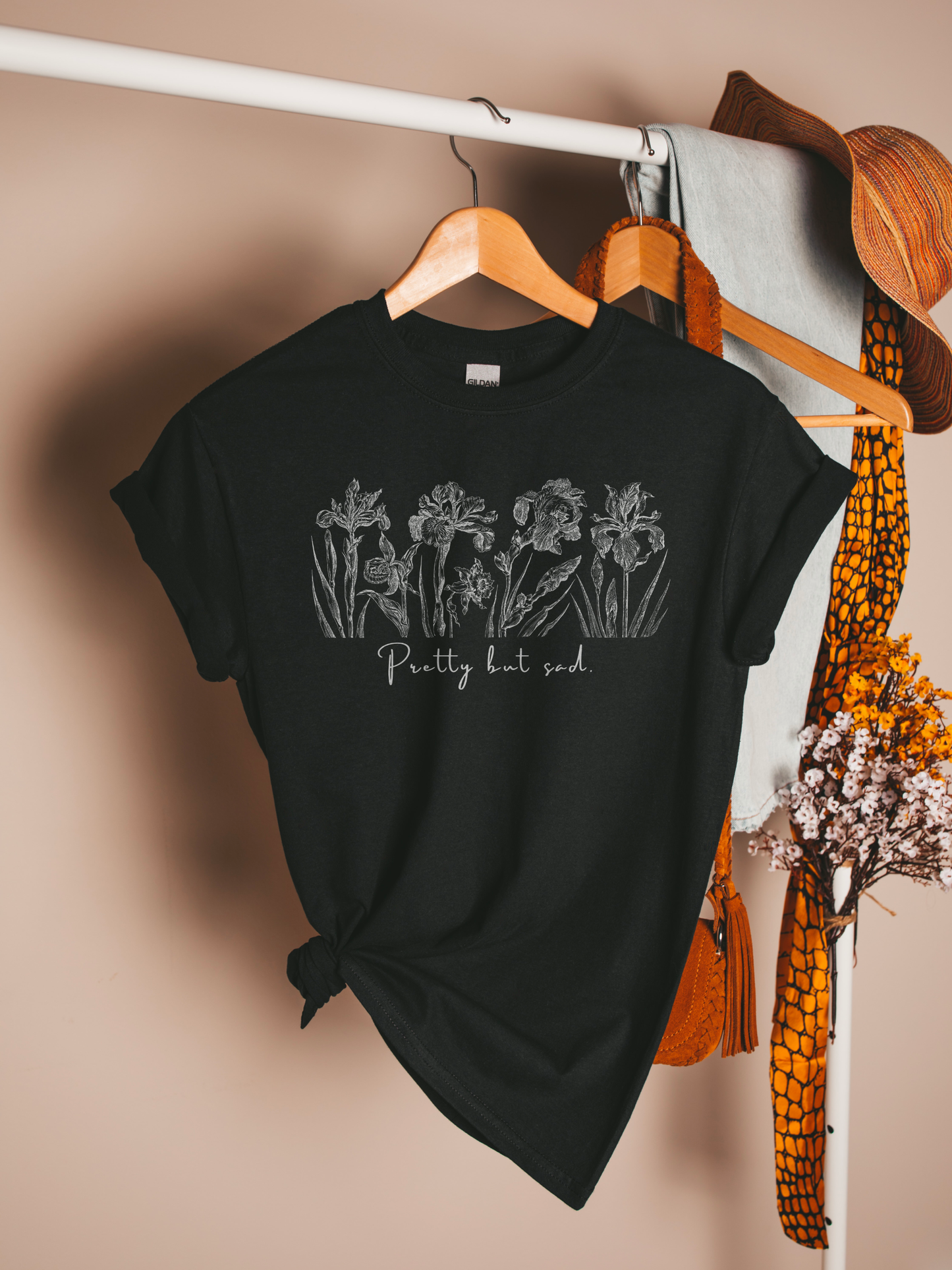 PRETTY BUT SAD - Unisex Crew Neck T-Shirt