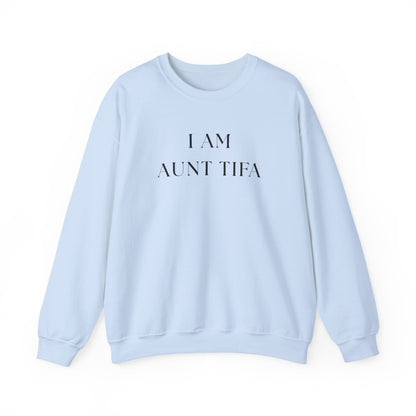 I am Aunt Tifa - Unisex Crew Neck Sweatshirt