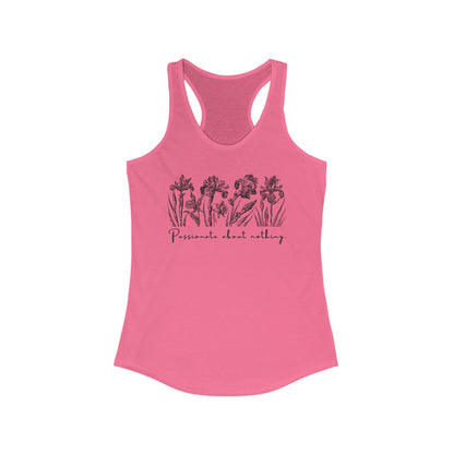 Passionate About Nothing - Women's Racerback Tank