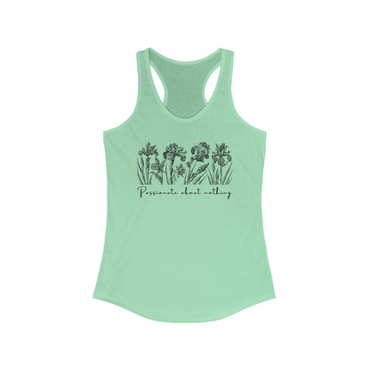 Passionate About Nothing - Women's Racerback Tank
