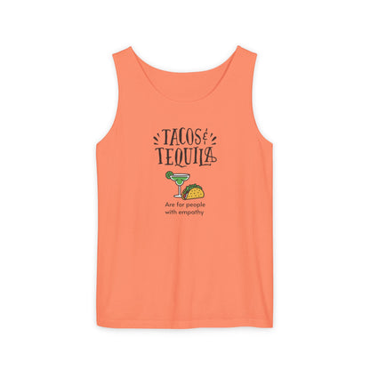Tacos & Tequila - Unisex Relaxed Fit Tank Top