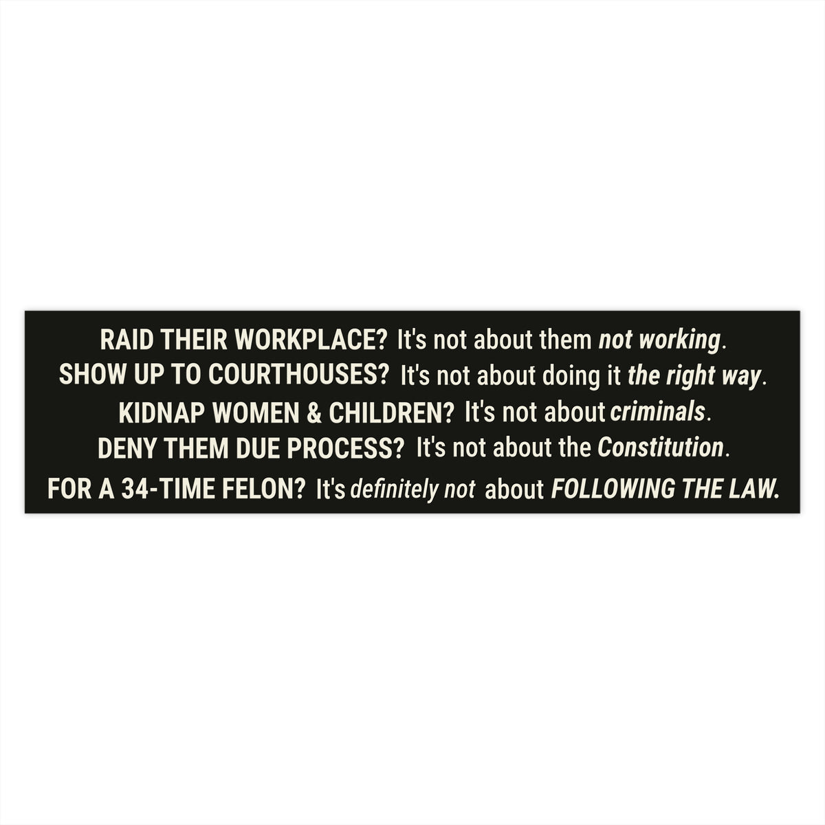 Fuck ICE Anti-ICE Bumper Sticker