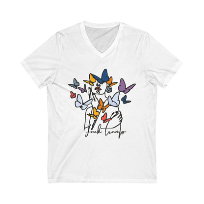 Subtle Statement - Unisex V-Neck T-Shirt (Color)