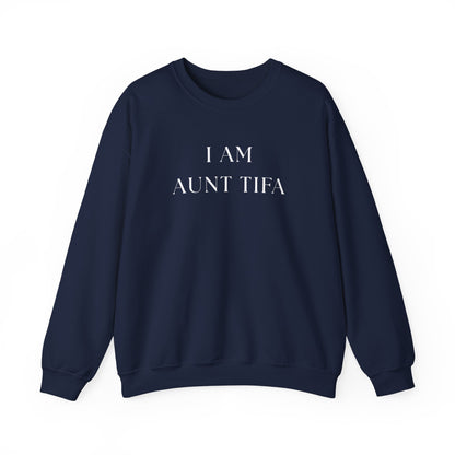 I am Aunt Tifa - Unisex Crew Neck Sweatshirt