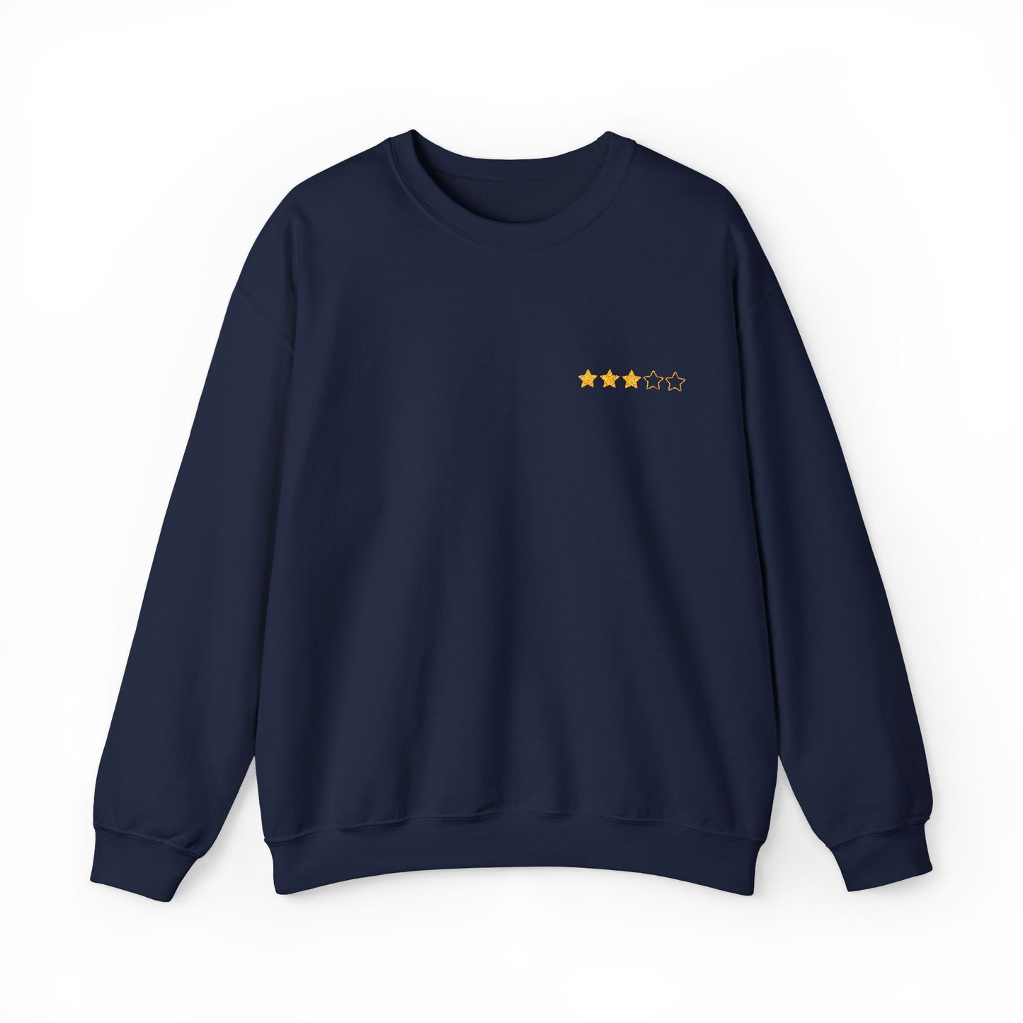 RATE YOURSELF - Embroidered Unisex Crewneck Sweatshirt