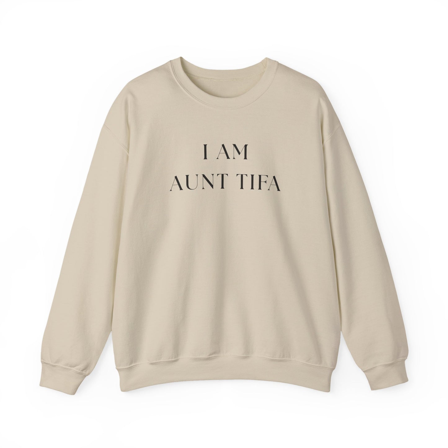 I am Aunt Tifa - Unisex Crew Neck Sweatshirt