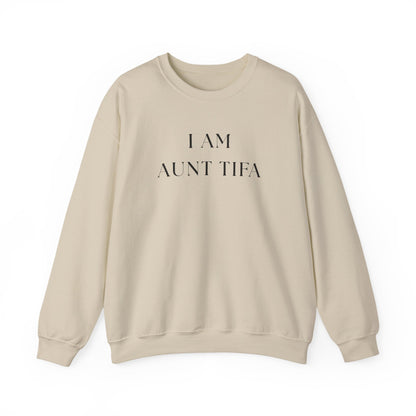 I am Aunt Tifa - Unisex Crew Neck Sweatshirt