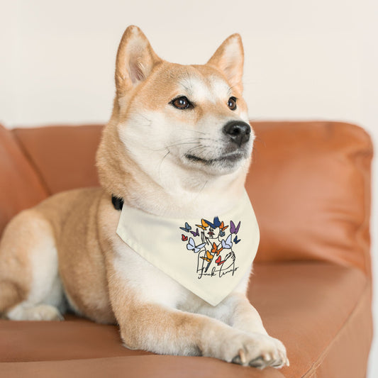 Subtle Fuck Trump  - Pet Bandana Collar