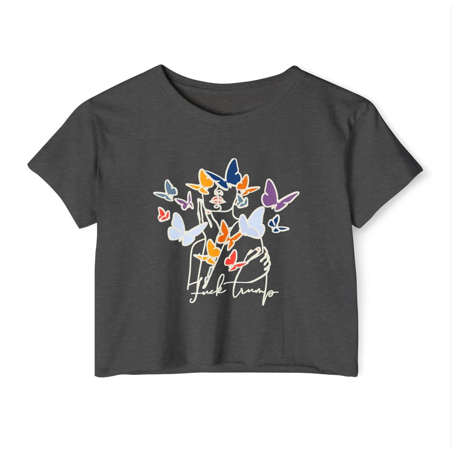 Fuck Trump Women's Festival Crop Top
