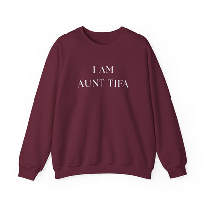 I am Aunt Tifa - Unisex Crew Neck Sweatshirt