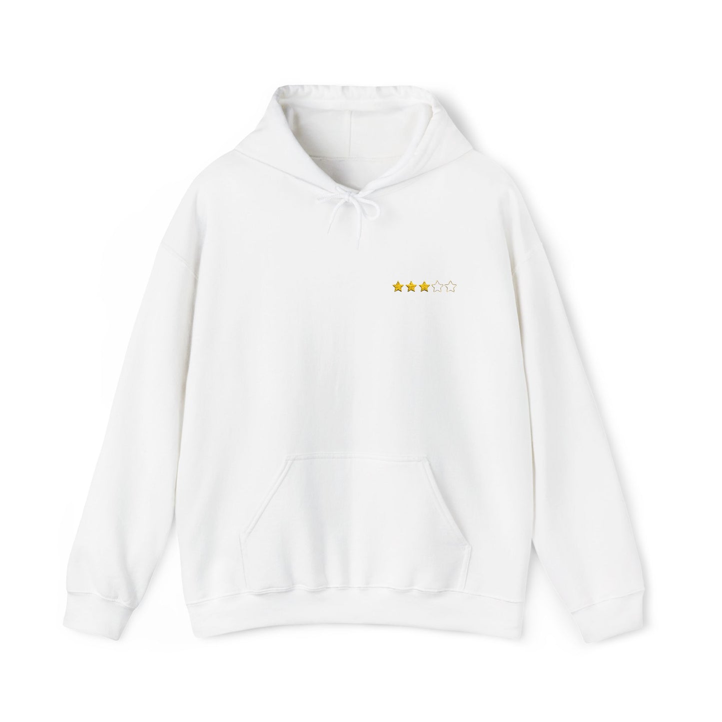 RATE YOURSELF - Embroidered Unisex Pullover Hoodie