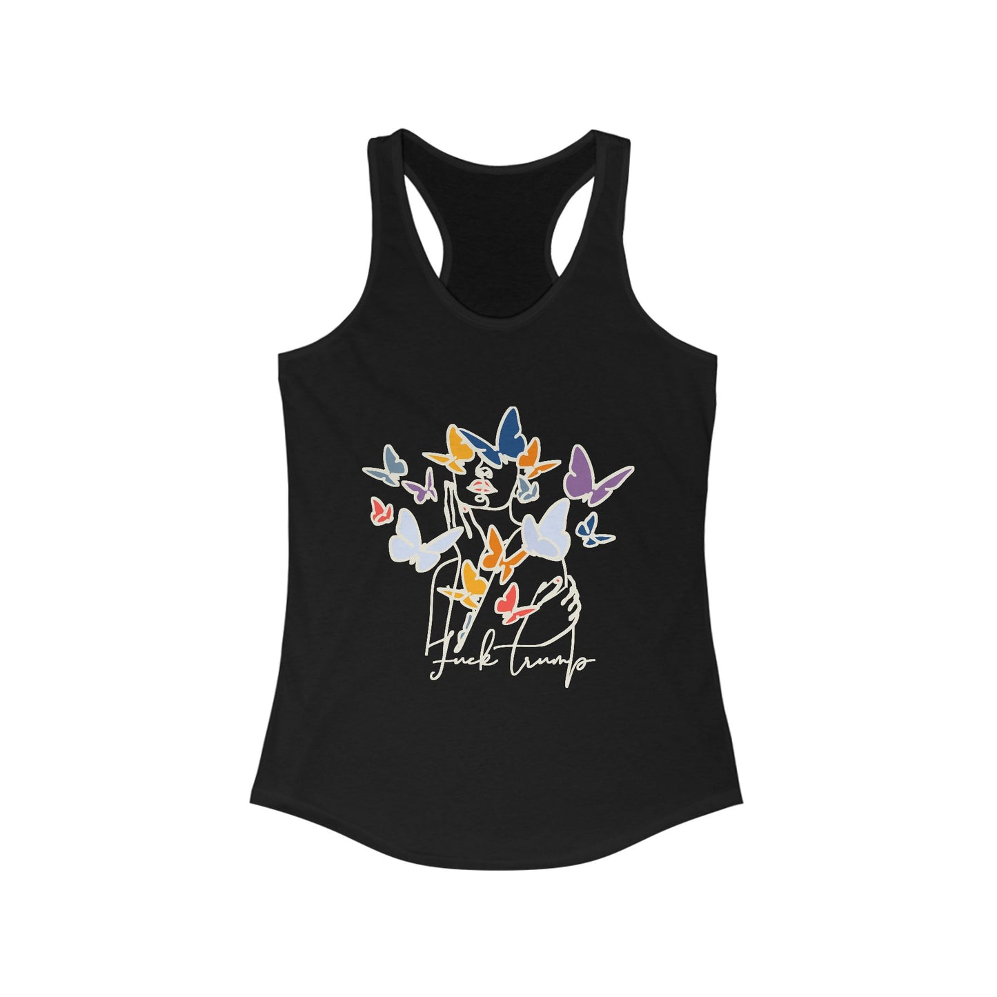 Subtle Fuck Trump - Women's Racerback Tank