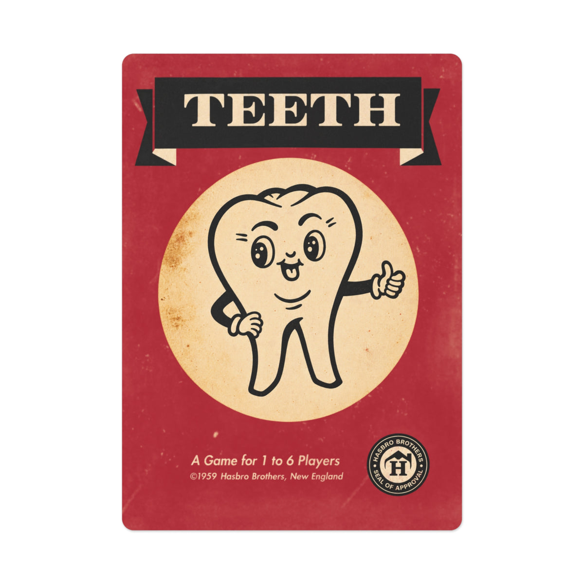 TEETH Playing Cards — Widow’s Bay Inspired Vintage Poker Deck
