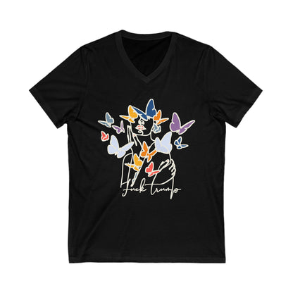 Subtle Statement - Unisex V-Neck T-Shirt (Color)