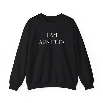 I am Aunt Tifa - Unisex Crew Neck Sweatshirt