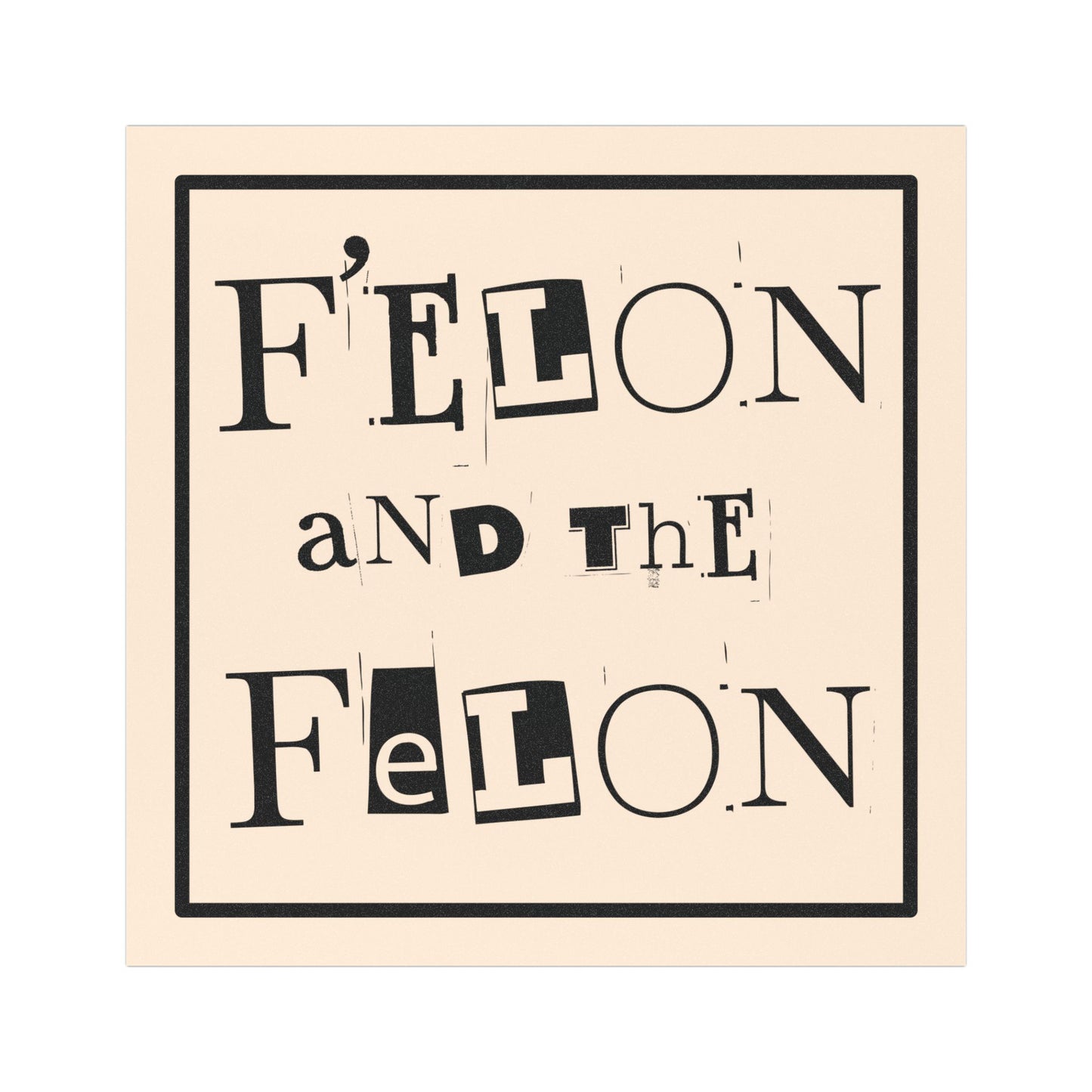 F' Elon and the Felon Car Magnet