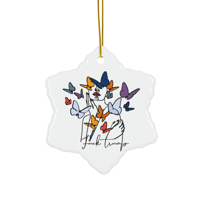Subtle Statement - Ceramic Ornament