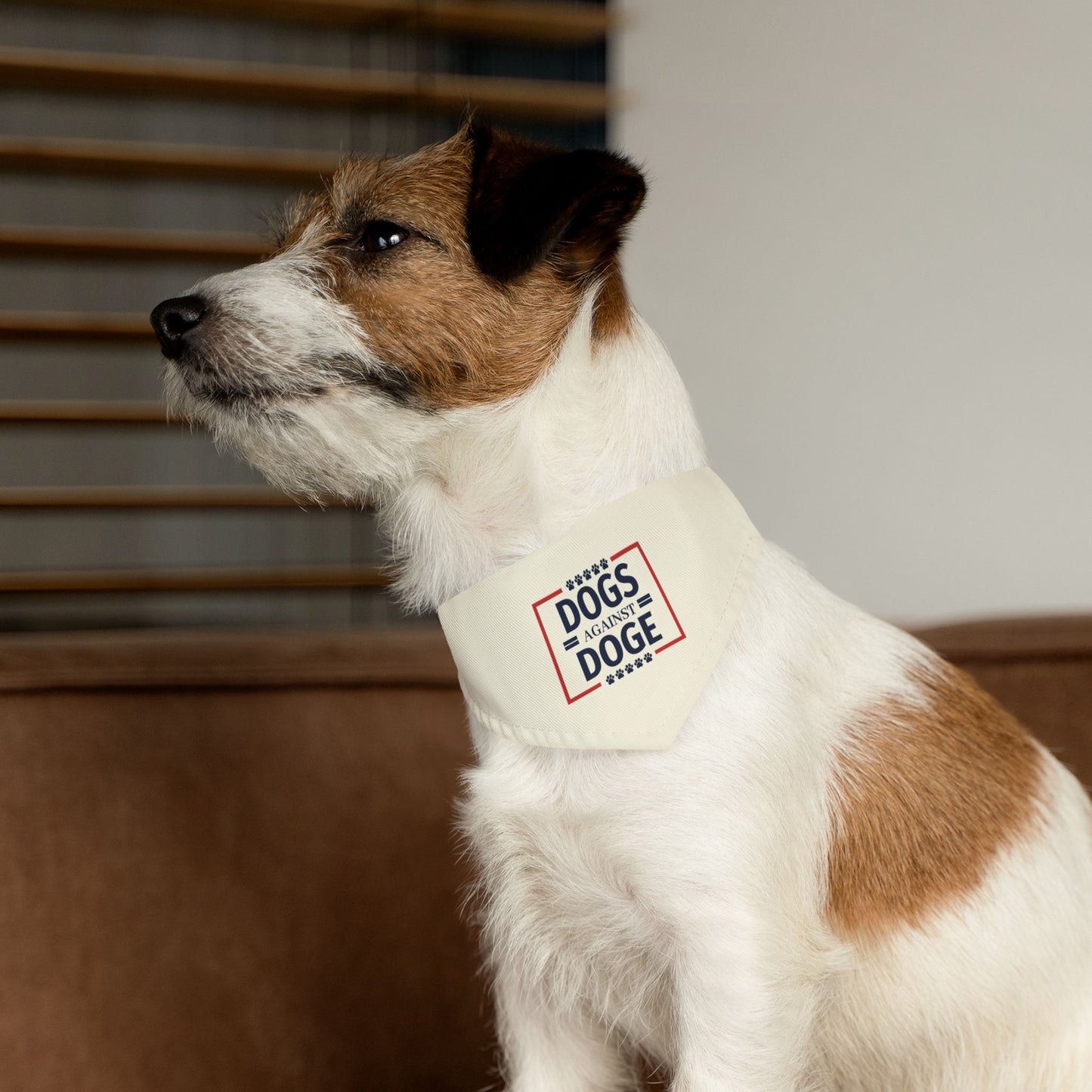 DOGS AGAINST DOGE  - Pet Bandana Collar