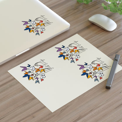 Subtle Statement - Kiss Cut Vinyl Sticker Sheet 4pc