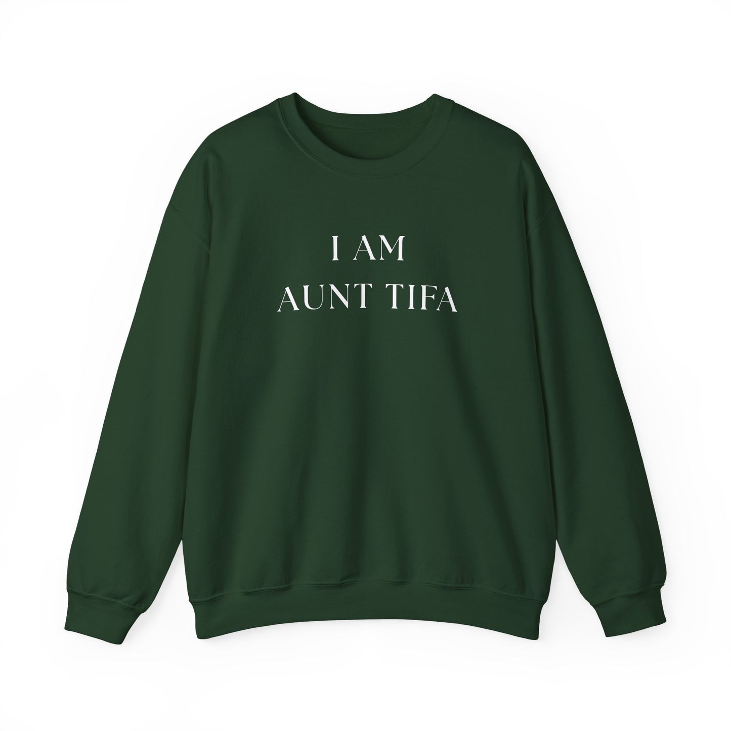 I am Aunt Tifa - Unisex Crew Neck Sweatshirt