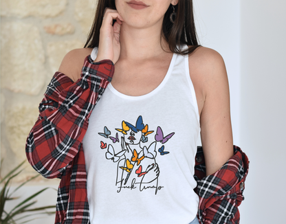 Subtle Statement - Women's Racerback Tank Top