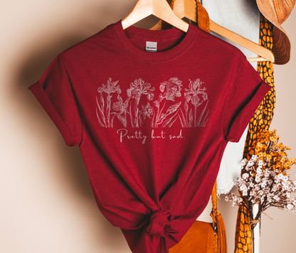 PRETTY BUT SAD - Unisex Crew Neck T-Shirt