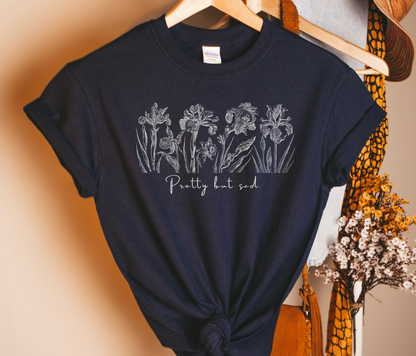 PRETTY BUT SAD - Unisex Crew Neck T-Shirt