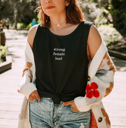 Strong Female Lead - Unisex Jersey Tank Top