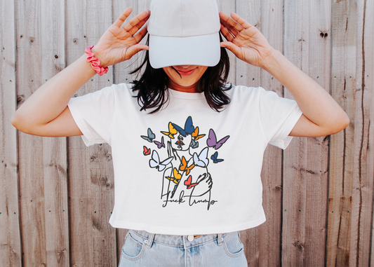 Subtle Statement - Women's Festival Crop Top (Color)
