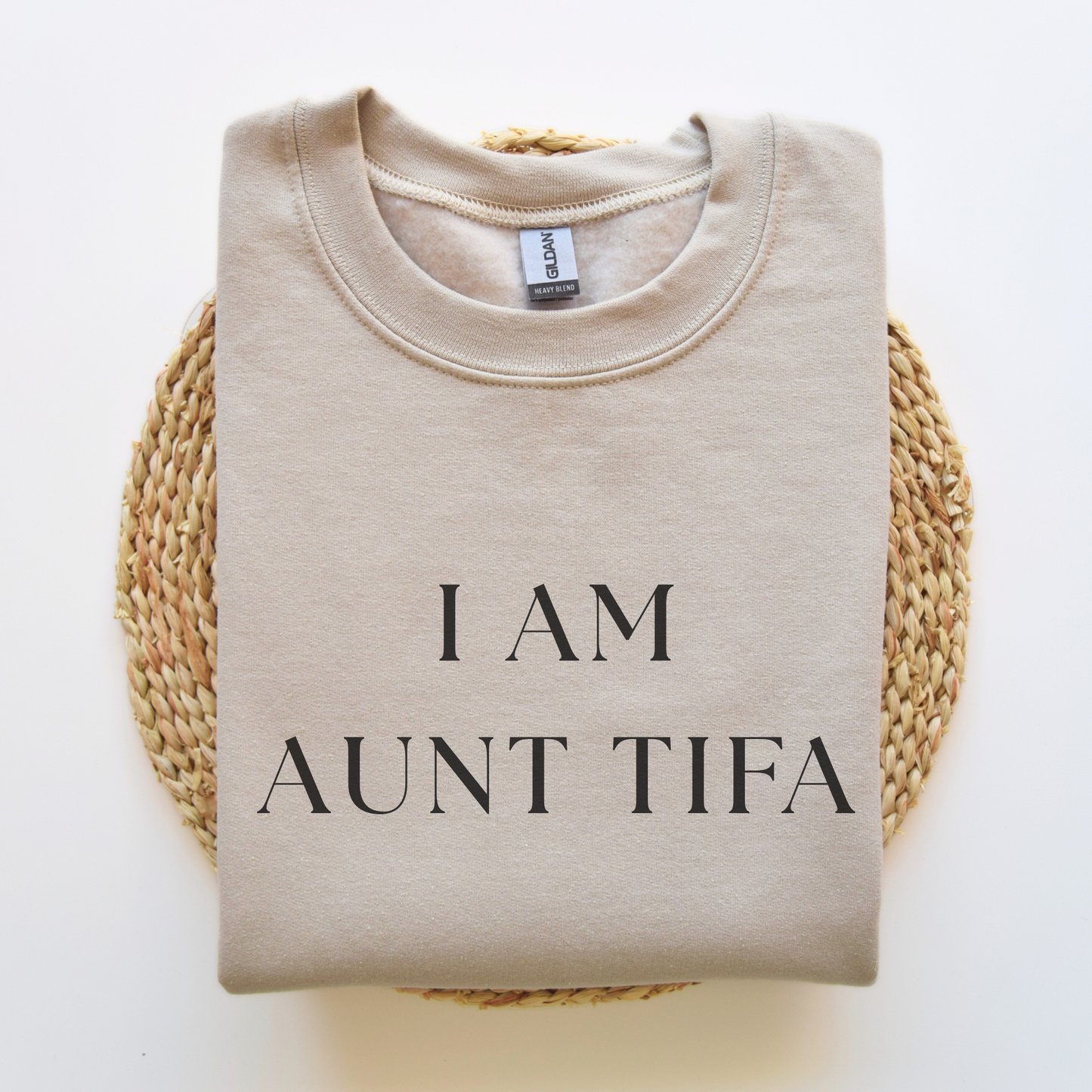 I am Aunt Tifa - Unisex Crew Neck Sweatshirt