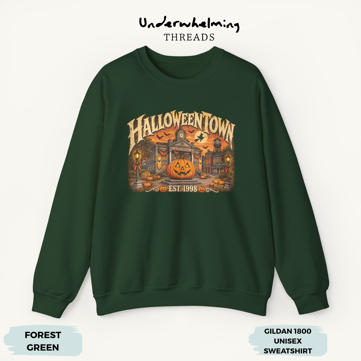 Halloween Town Vintage Halloween Sweatshirt