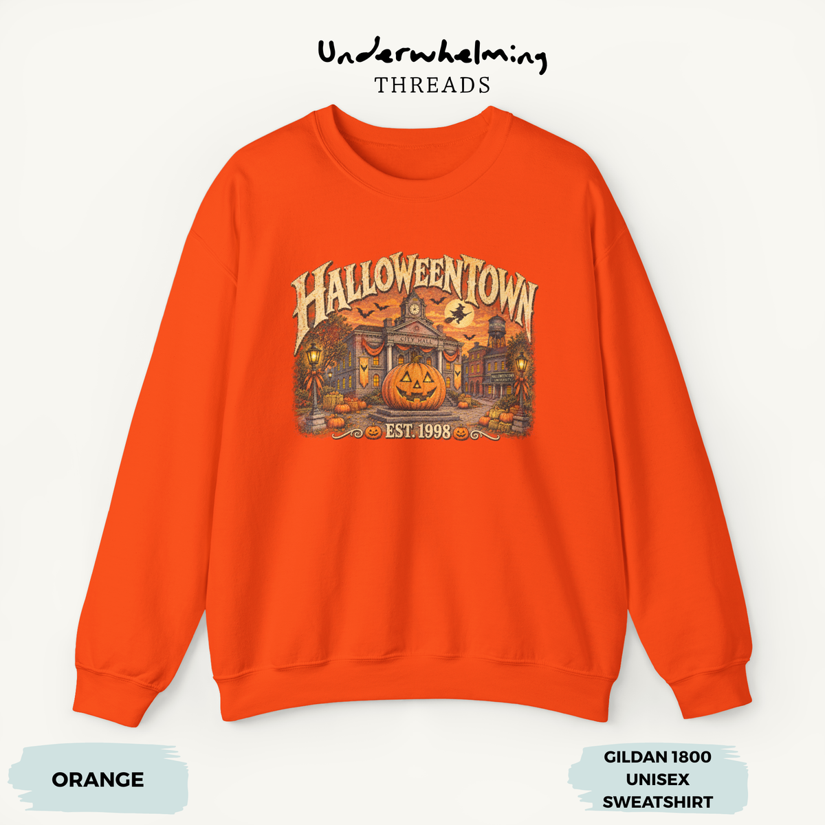 Halloween Town Vintage Halloween Sweatshirt