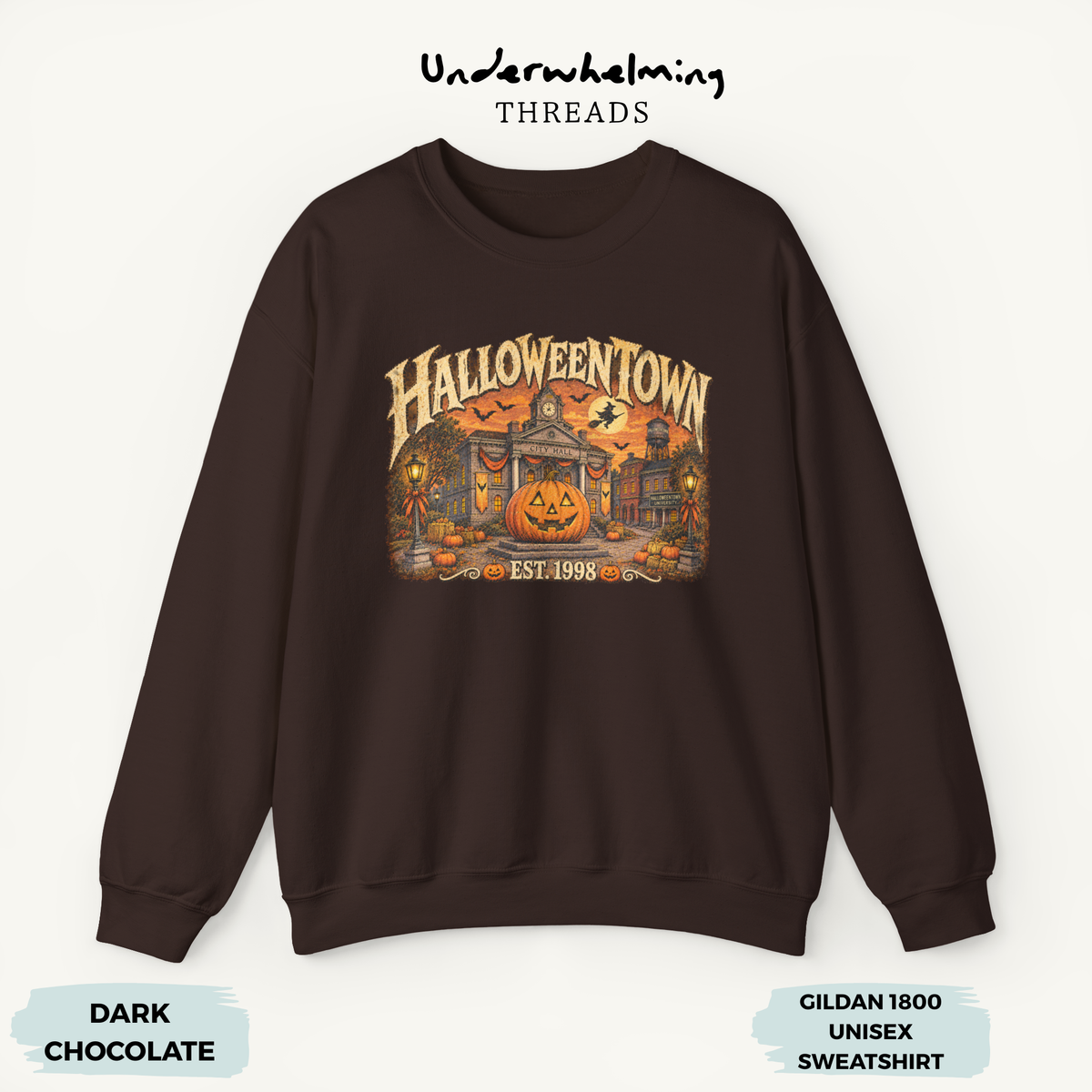 Halloween Town Vintage Halloween Sweatshirt