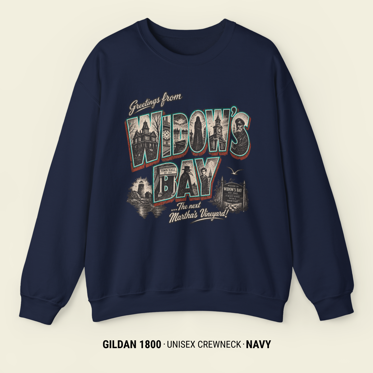 Greetings From Widow’s Bay Vintage Sweatshirt