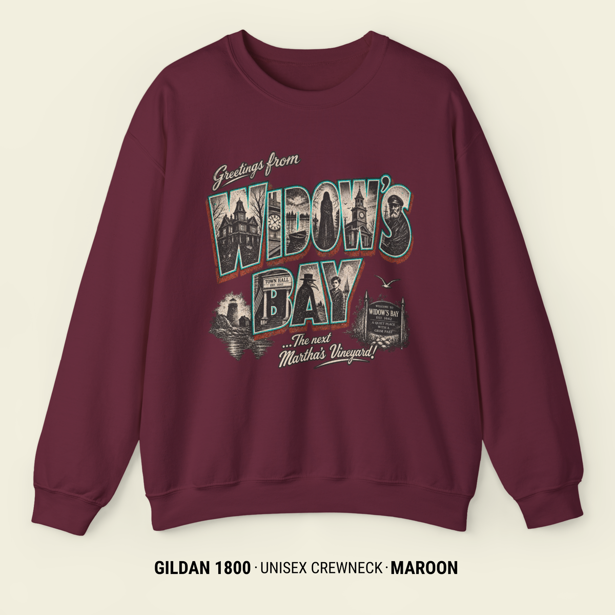 Greetings From Widow’s Bay Vintage Sweatshirt