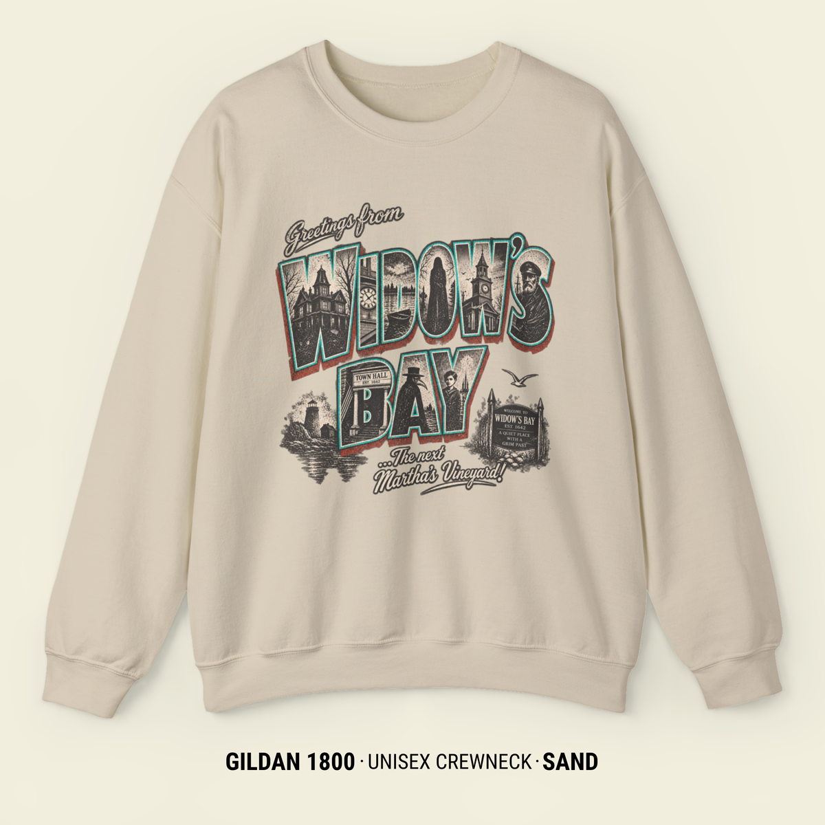 Greetings From Widow’s Bay Vintage Sweatshirt