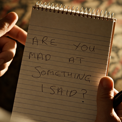 Widow’s Bay “Are You Mad at Something I Said?” Notepad Sticker