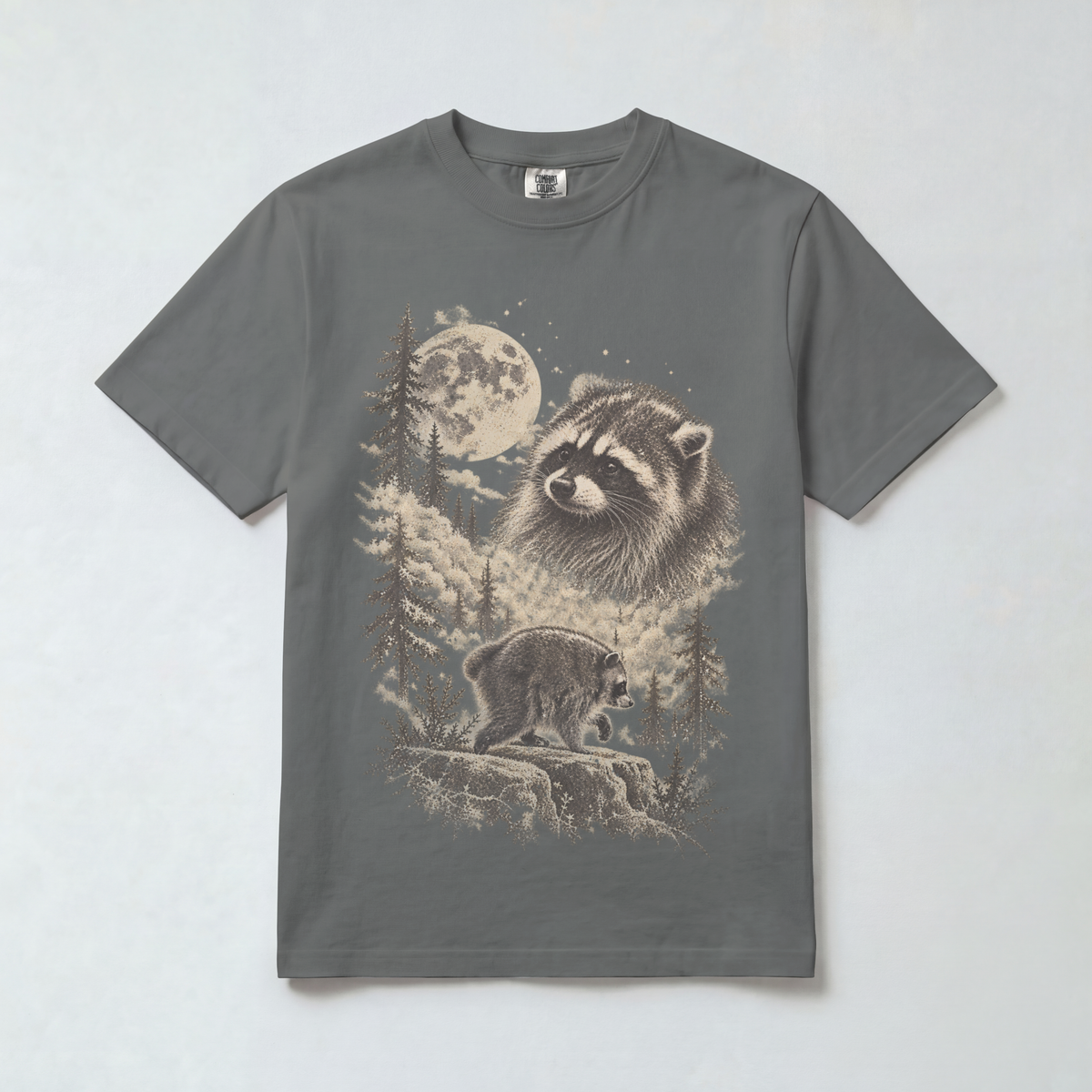 Jimothy Raccoon Comfort Colors Tee