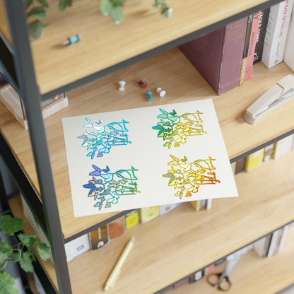 Subtle Statement - Kiss Cut Vinyl Sticker Sheet 4pc