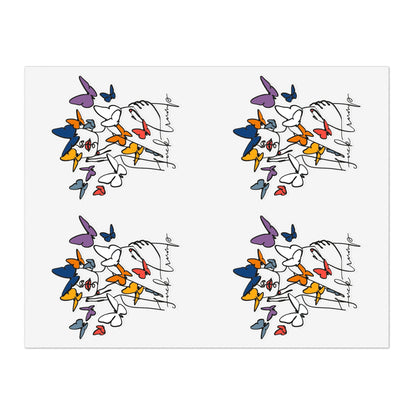 Subtle Statement - Kiss Cut Vinyl Sticker Sheet 4pc