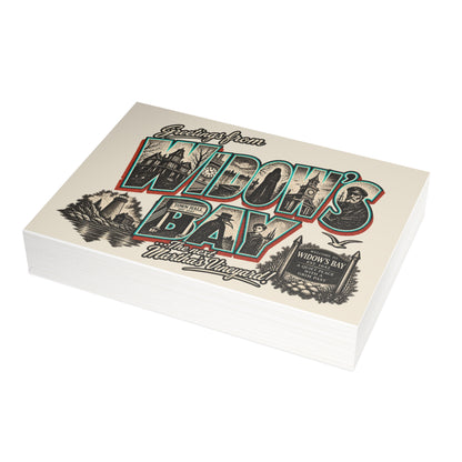 Greetings From Widow's Bay Vintage Postcard Set