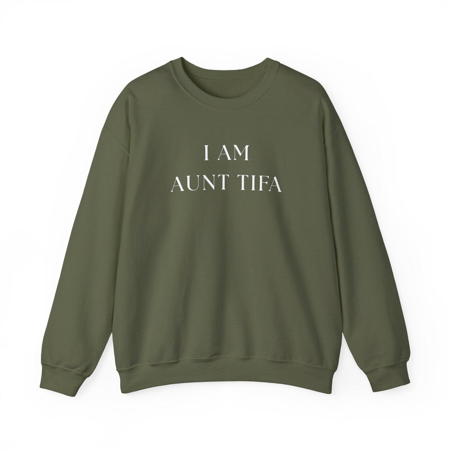 I am Aunt Tifa - Unisex Crew Neck Sweatshirt