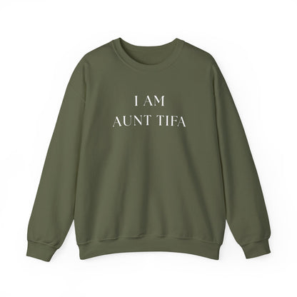 I am Aunt Tifa - Unisex Crew Neck Sweatshirt
