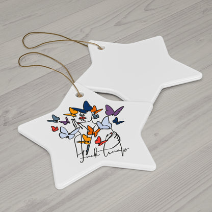 Subtle Statement - Ceramic Ornament