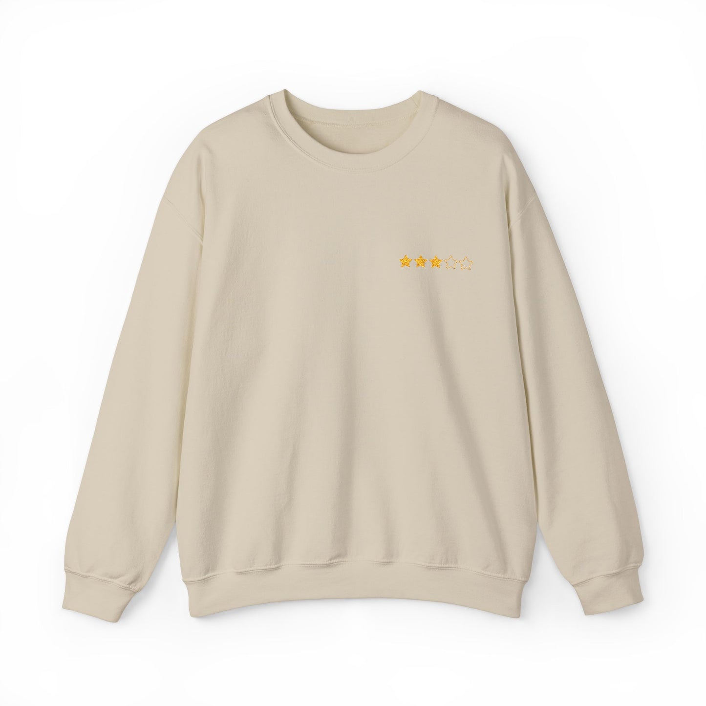 RATE YOURSELF - Embroidered Unisex Crewneck Sweatshirt